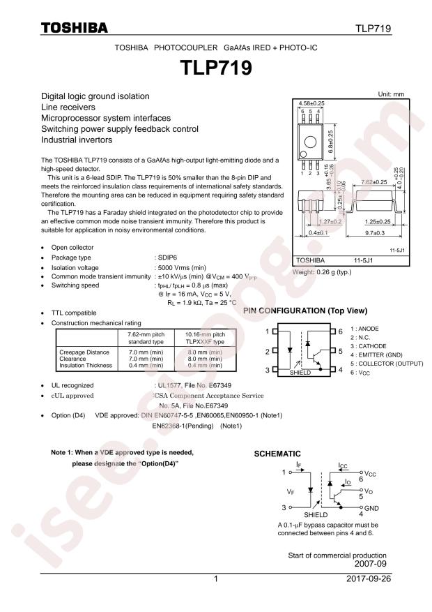 TLP719(D4-TP,F)