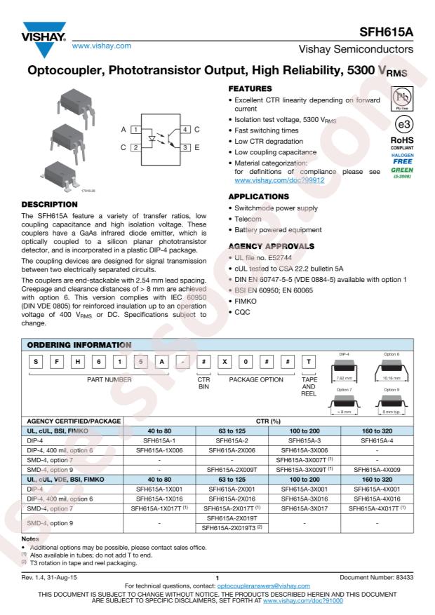 SFH615A-4X017T