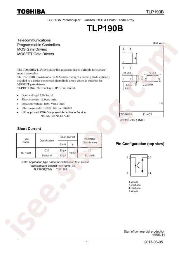 TLP190B(TPR,U,C,F)