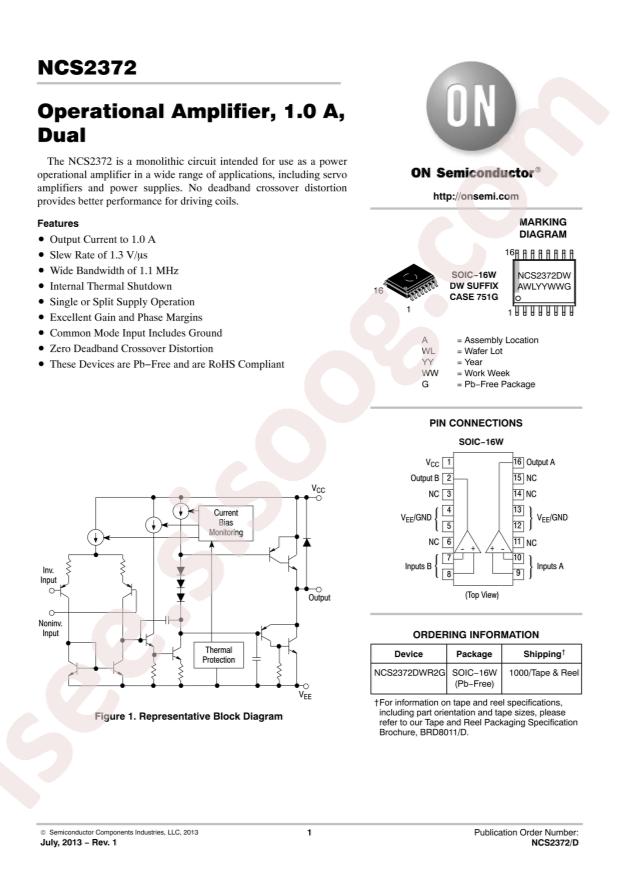 NCS2372DWR2G