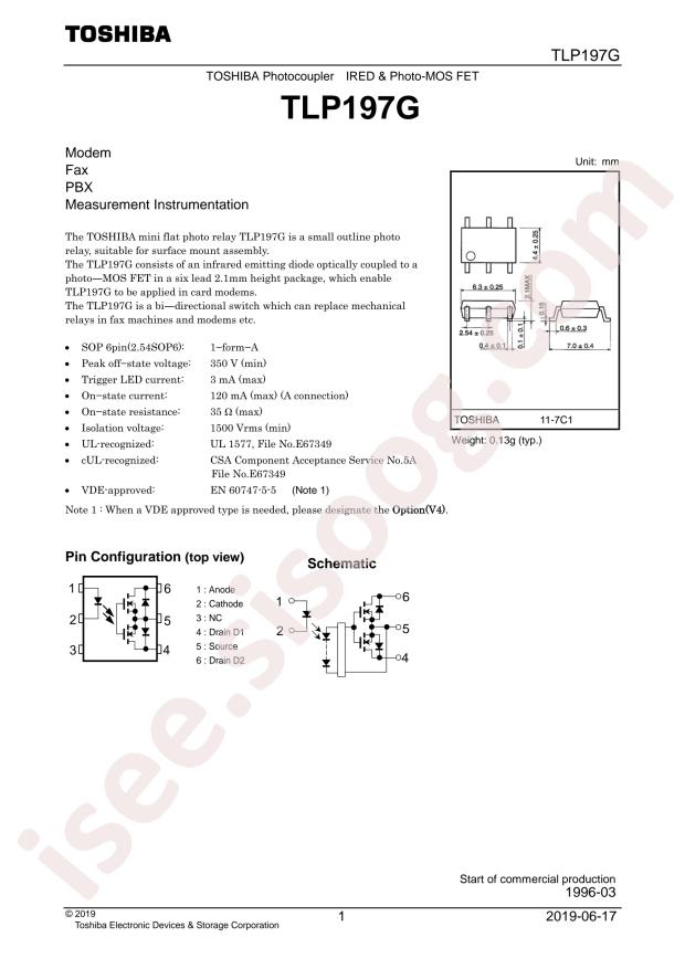 TLP197G(TP.F)