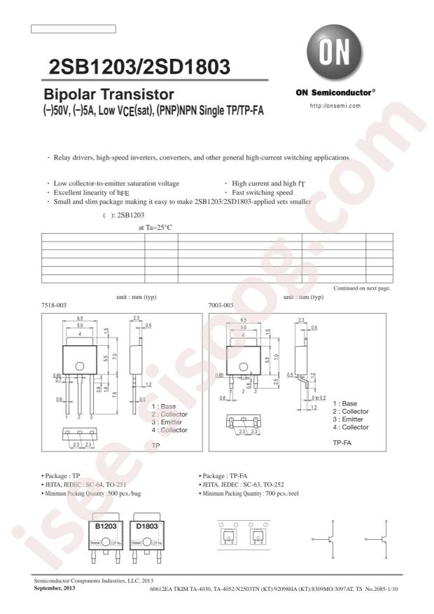 2SB1203S-E