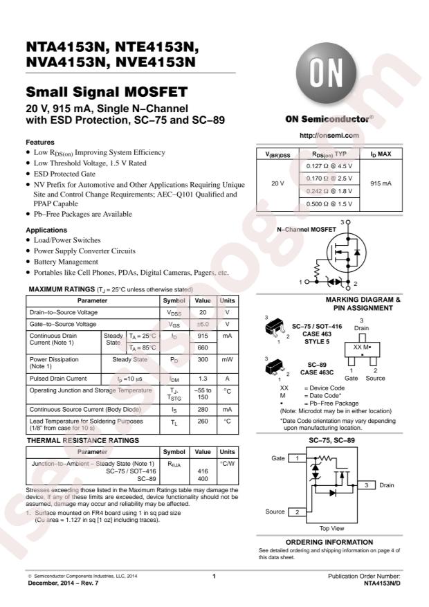 NTE4153NT1G