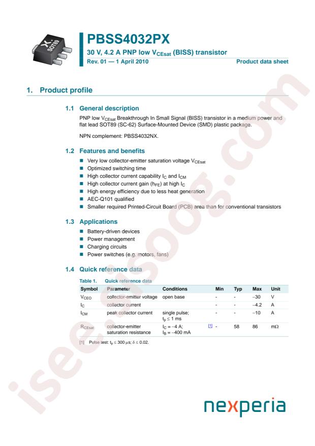 PBSS4032PX,115
