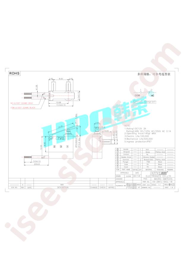 K9-2841L-6XCL-1B