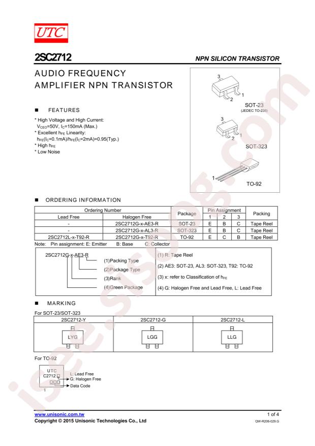 2SC2712G-G-AE3-R