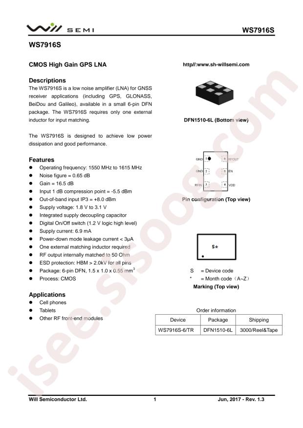 WS7916S-6/TR