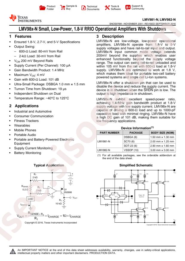 LMV981MG/NOPB