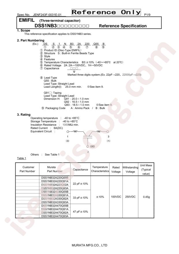 DSS1NB32A222Q55B