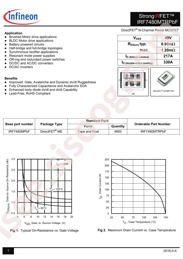 IRF7480MTRPBF