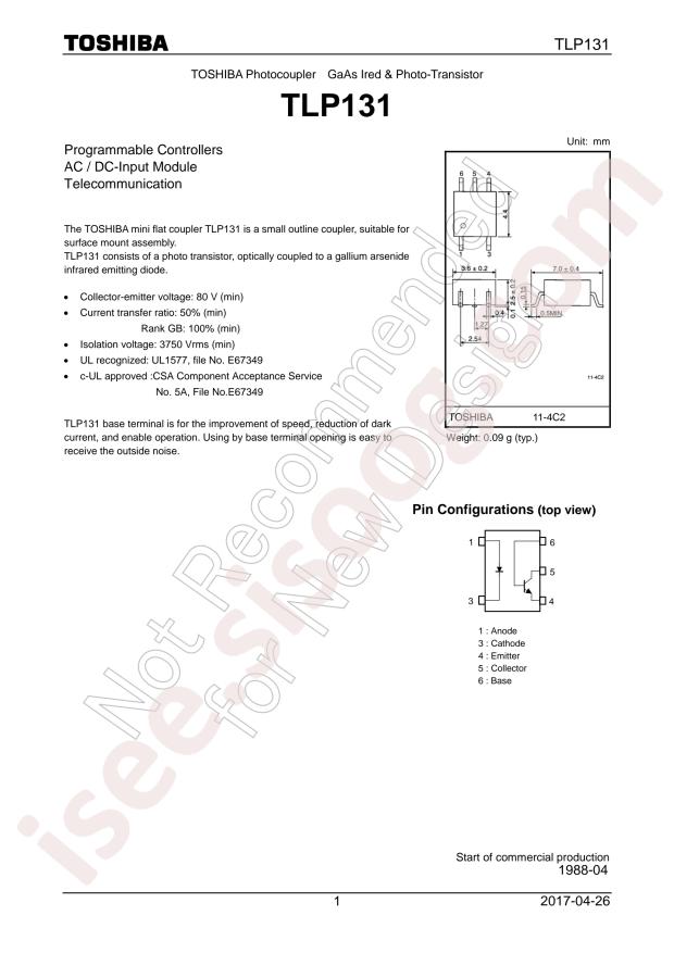 TLP131(GB-TPL,F)