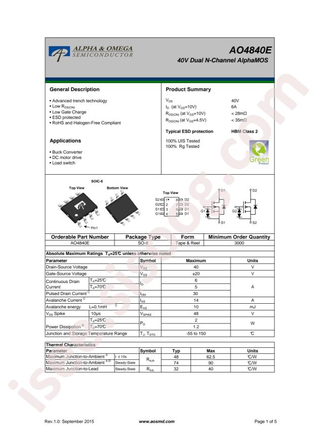AO4840E