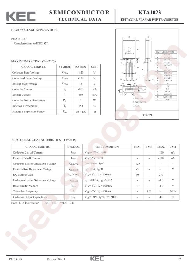 KTA1023-Y-AT/P