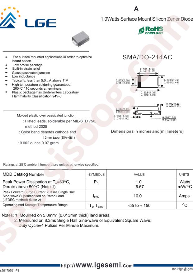 1SMA4764A