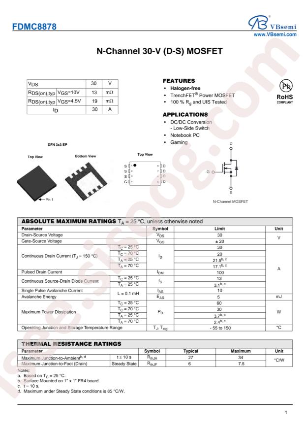 FDMC8878-VB