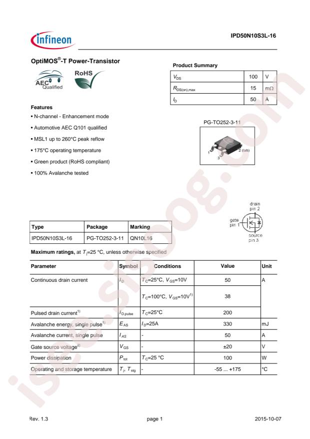 IPD50N10S3L-16
