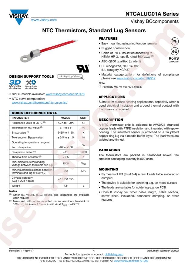 NTCALUG01A103F