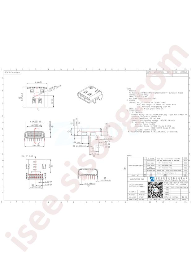 TYPEC-306DDW-ARP16