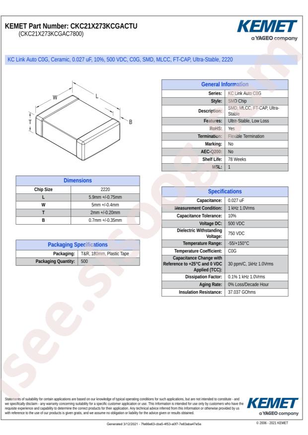 CKC21X273KCGAC7800