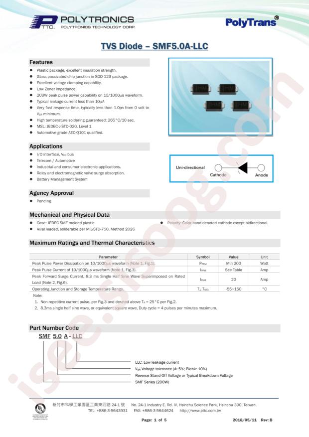 SMF5.0A-LLC