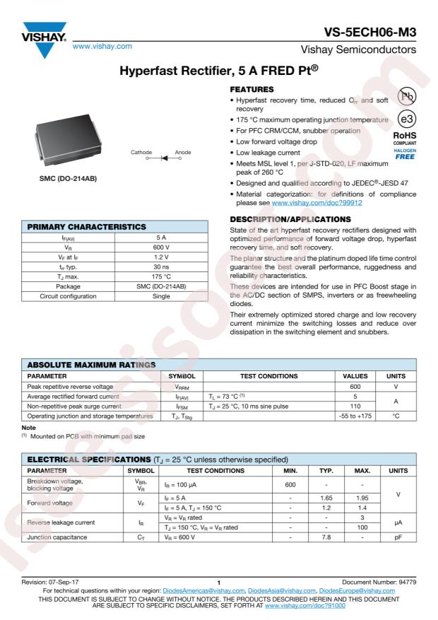 VS-5ECH06-M3/9AT