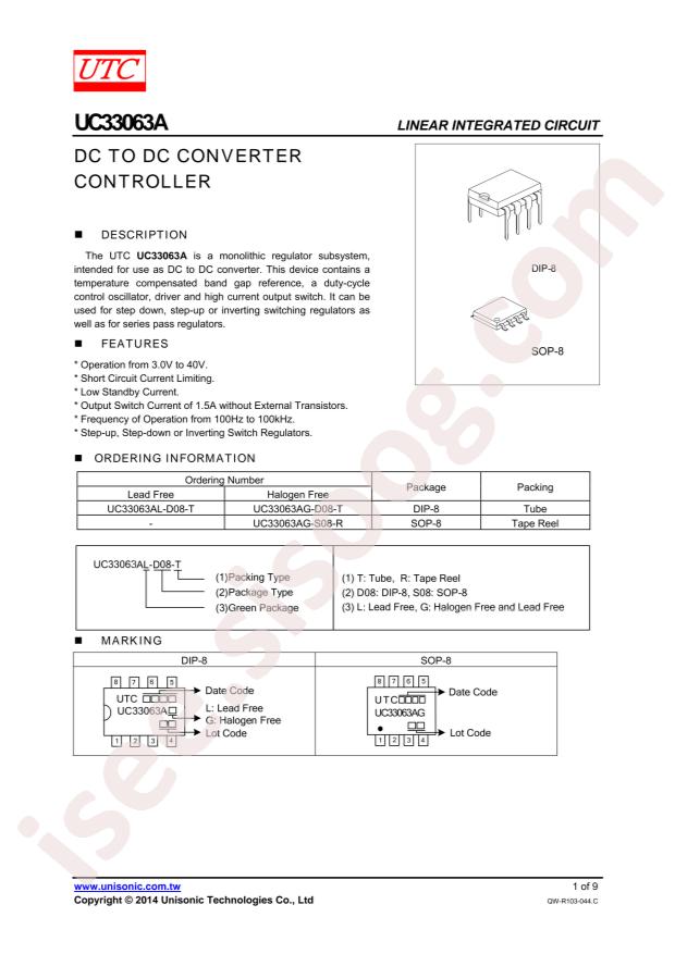 UC33063AG-S08-R