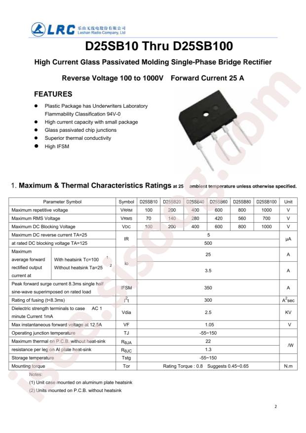 D25SB60
