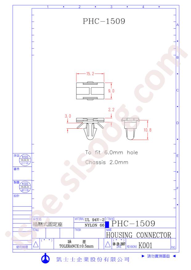 PHCR-1509BK