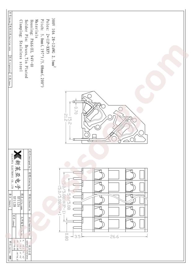 XY112B-5.08-2*2P