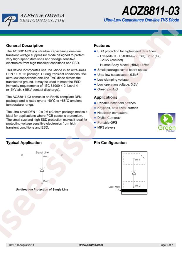 AOZ8811DT-03