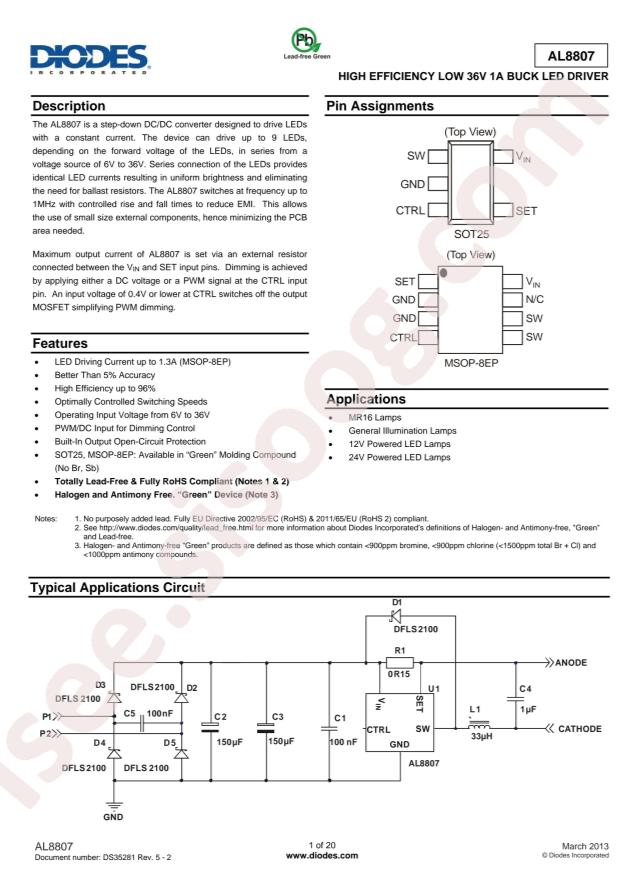 AL8807MP-13