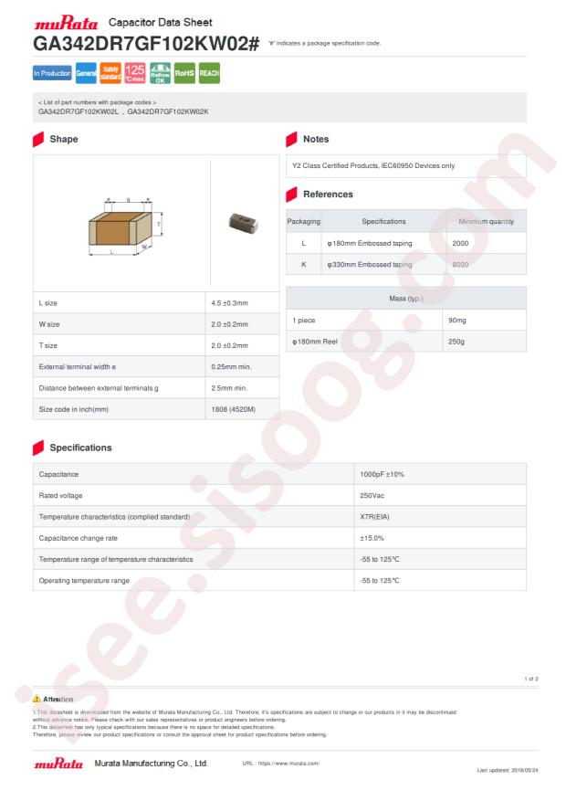 GA342DR7GF102KW02L/BKN