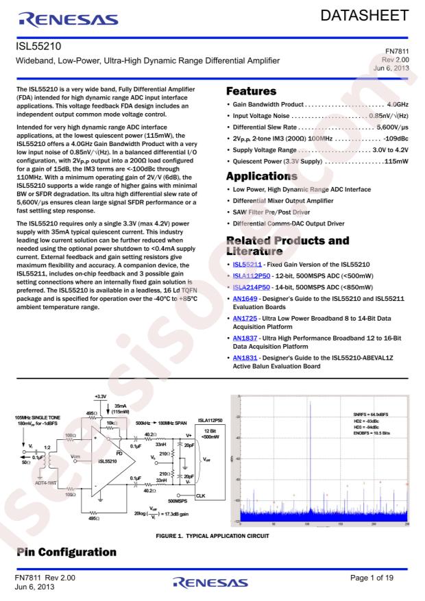 ISL55210IRTZ-T7