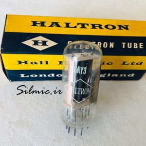 لامپ خلاء 6AY3 ساخت HALTRON آمریکا یکسو کننده نیم موج