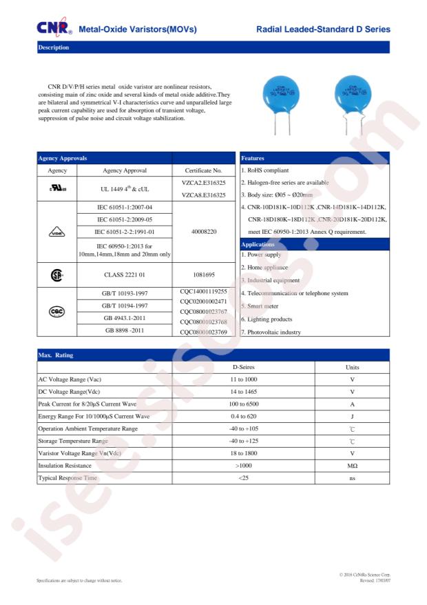 CNR-10D471K