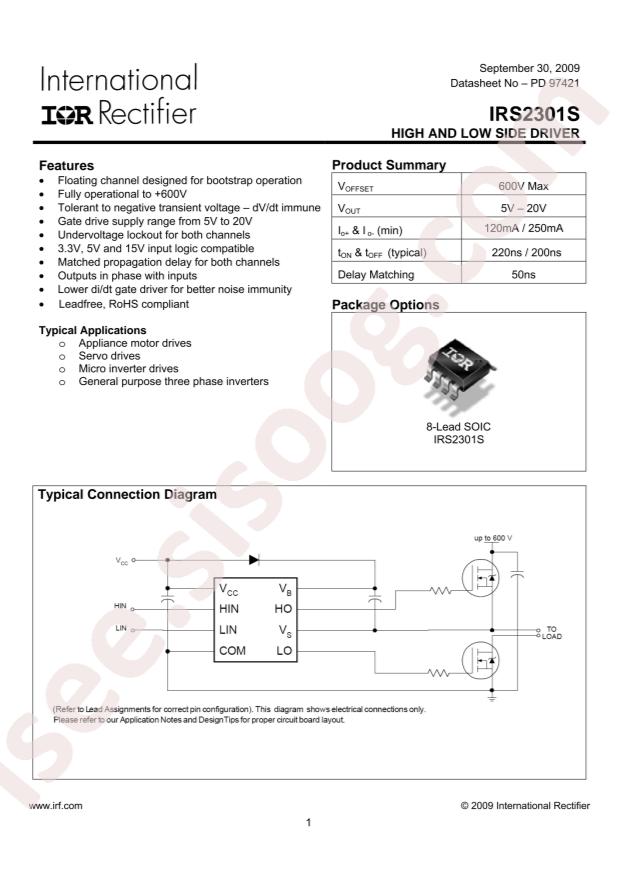 IRS2301SPBF
