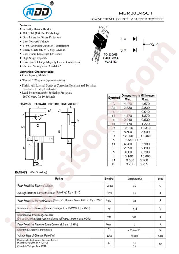 MBR30U45CT