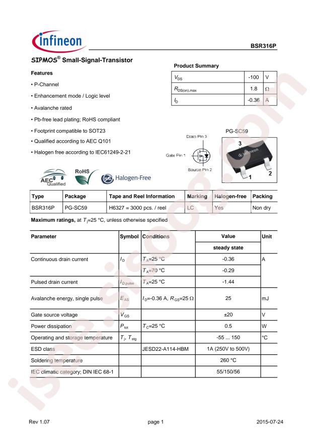 BSR316P H6327