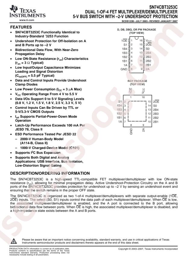 SN74CBT3253CDR