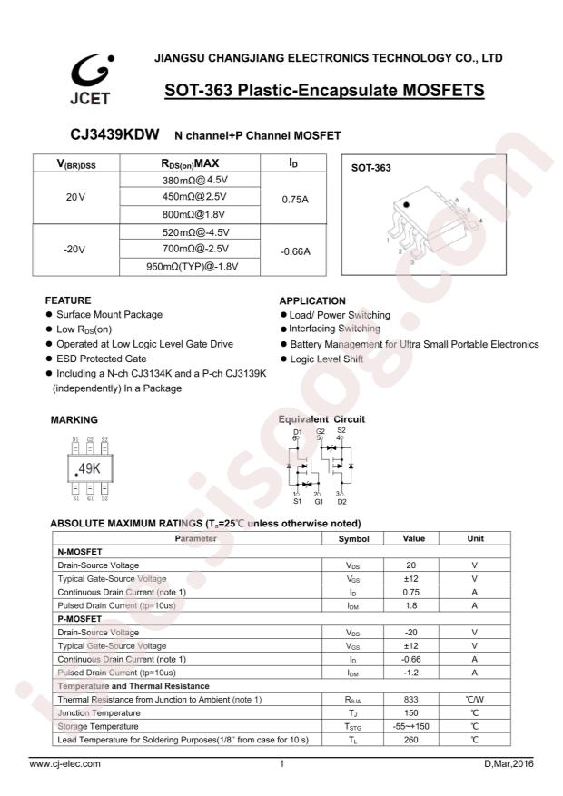 CJ3439KDW