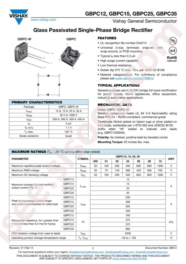 GBPC3508W-E4/51