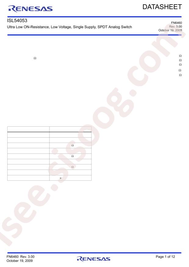 ISL54053IHZ-T