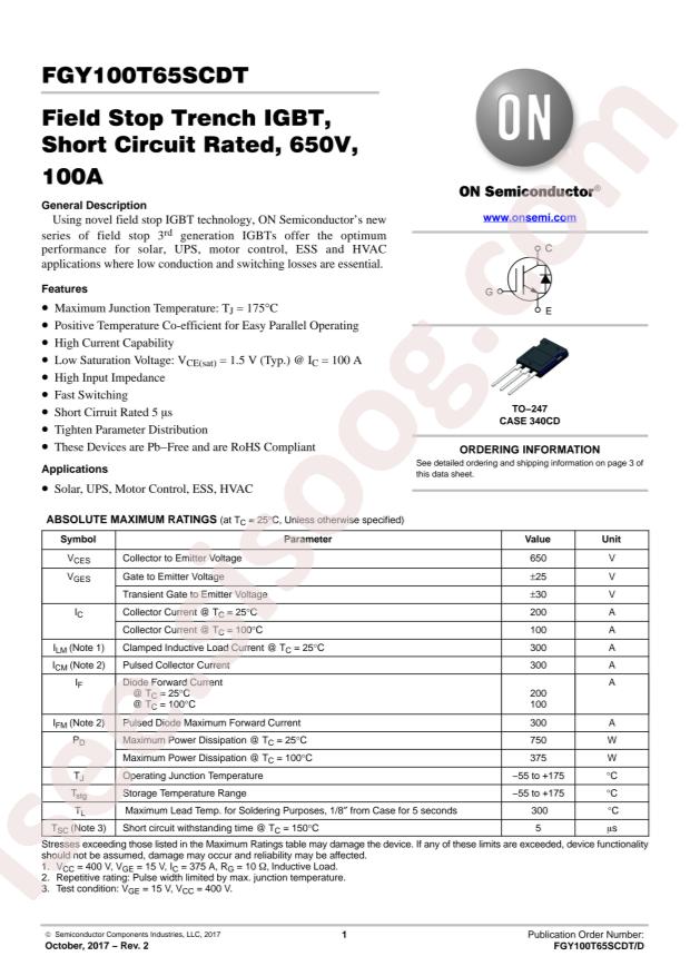FGY100T65SCDT