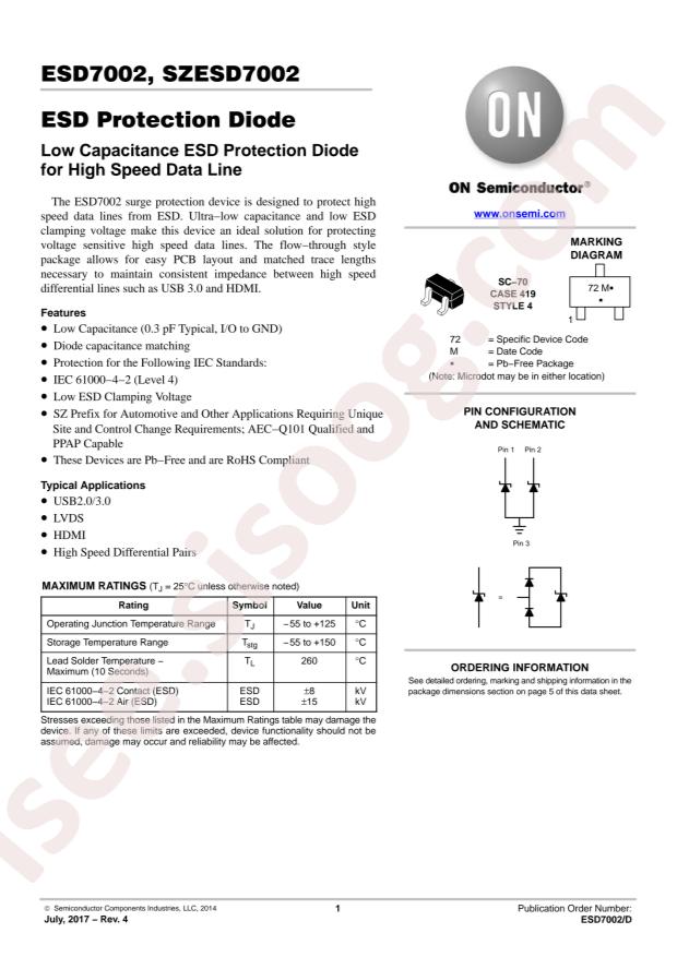 ESD7002WTT1G
