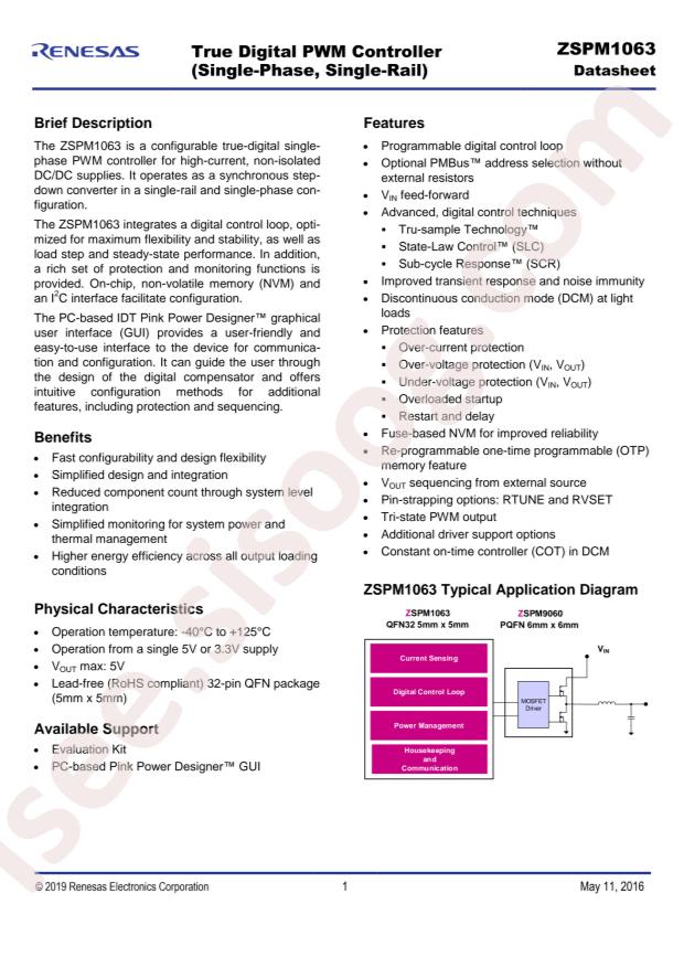 ZSPM1063BA1R1