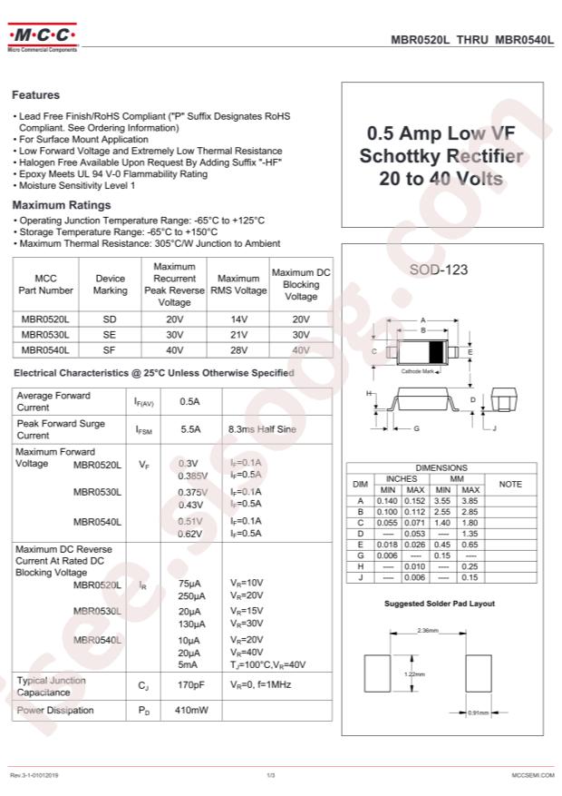 MBR0540L-TP