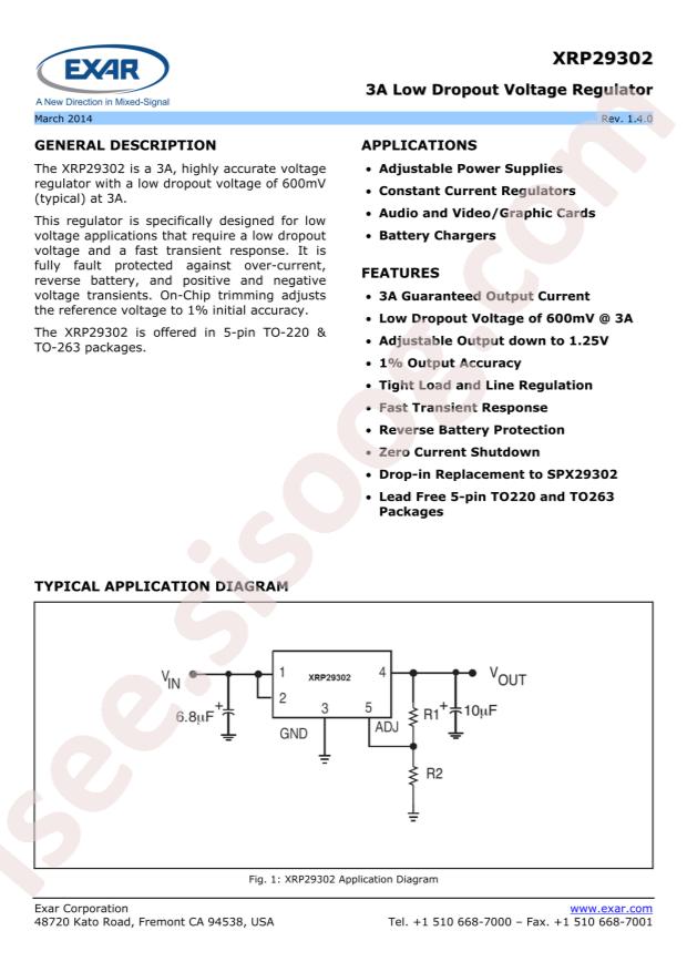 XRP29302ETBTR-L