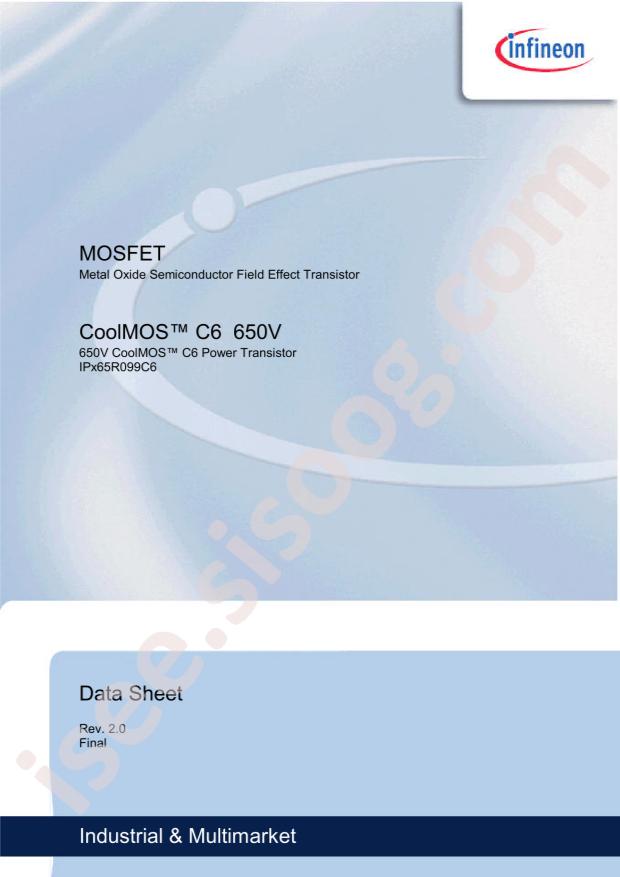 IPW65R099C6