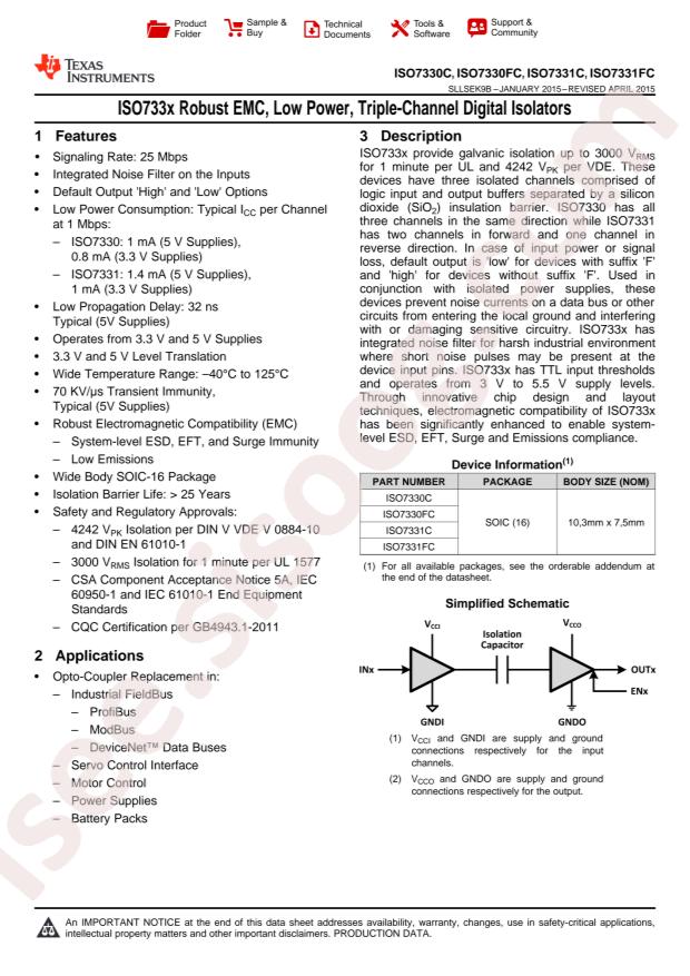 ISO7331CDWR