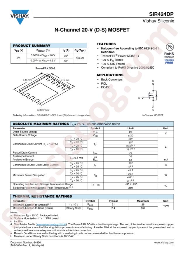 SIR424DP-T1-GE3